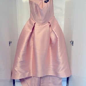 Parker black pink dress